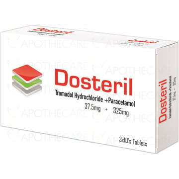 Picture of Dosteril 37.5mg+325mg Tab 10x3s